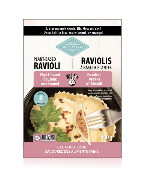 Sausage & Fennel Plant-Based Ravioli (Frozen) - Fair/Square