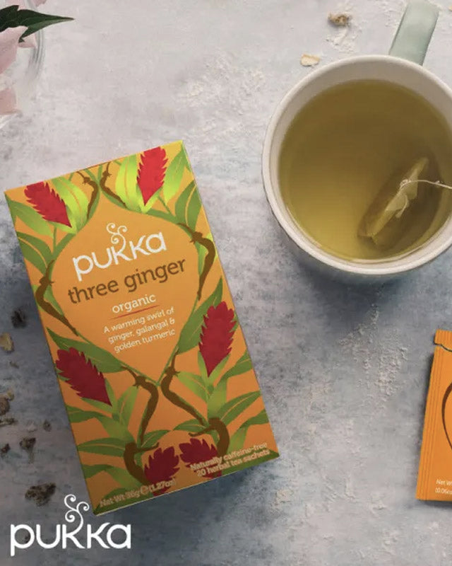 Organic Herbal Tea - Three Ginger