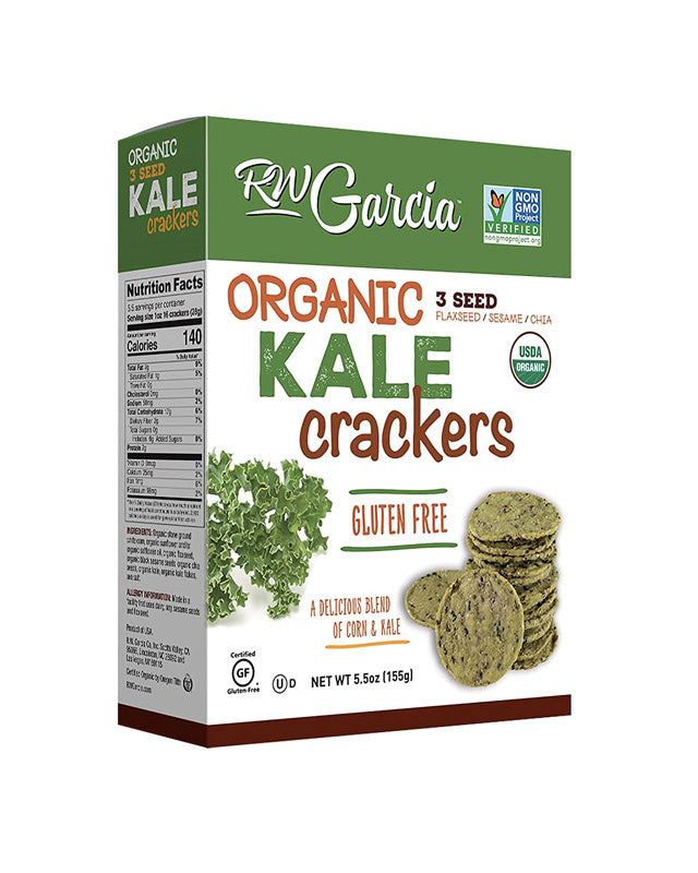 Gluten-free Kale Crackers