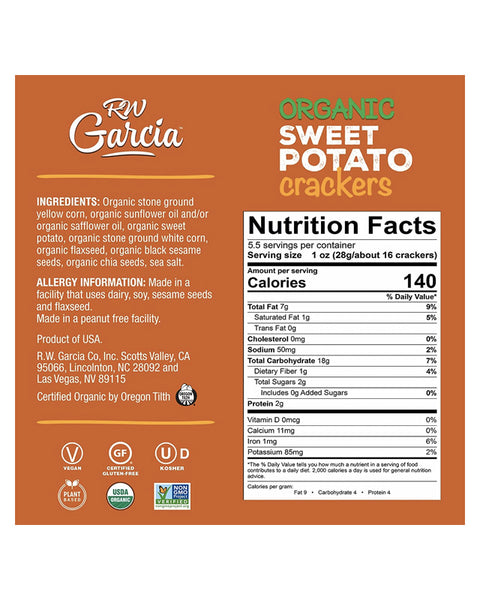 Gluten-free Sweet Potato Crackers