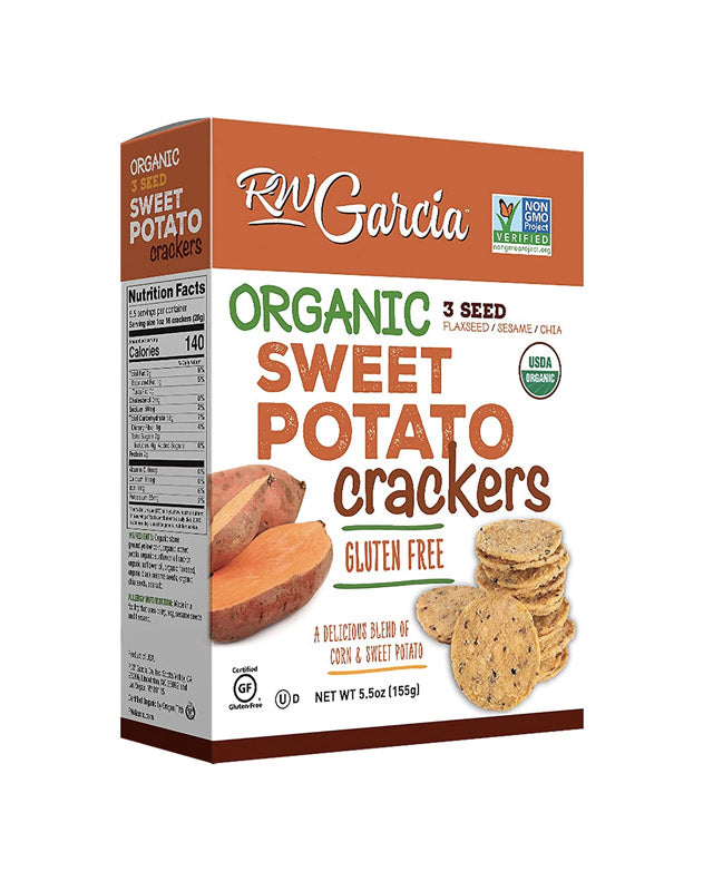 Gluten-free Sweet Potato Crackers