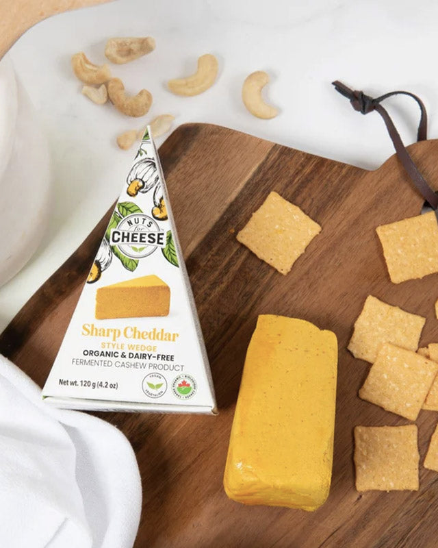 Sharp Cheddar Vegan Cheese (Refrigerated)
