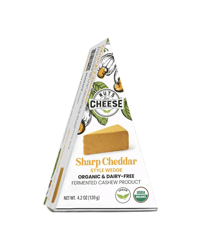 Sharp Cheddar Vegan Cheese (Refrigerated)