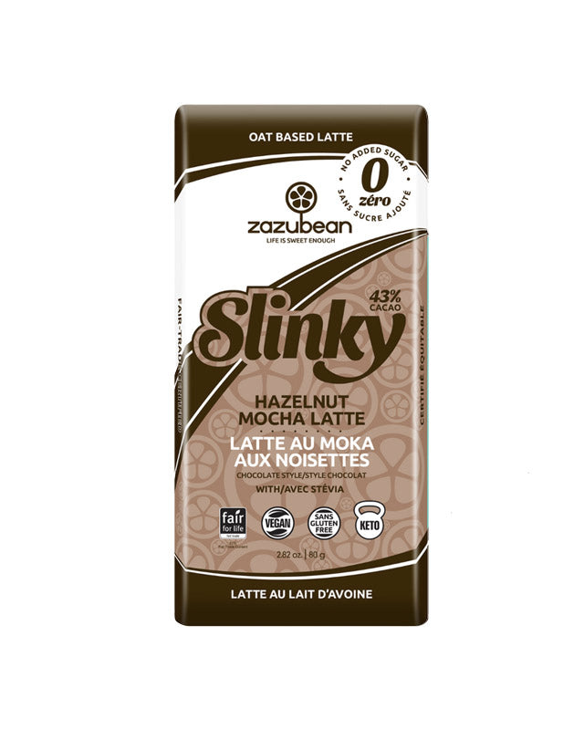 Slinky Hazelnut Mocha Chocolate Bar