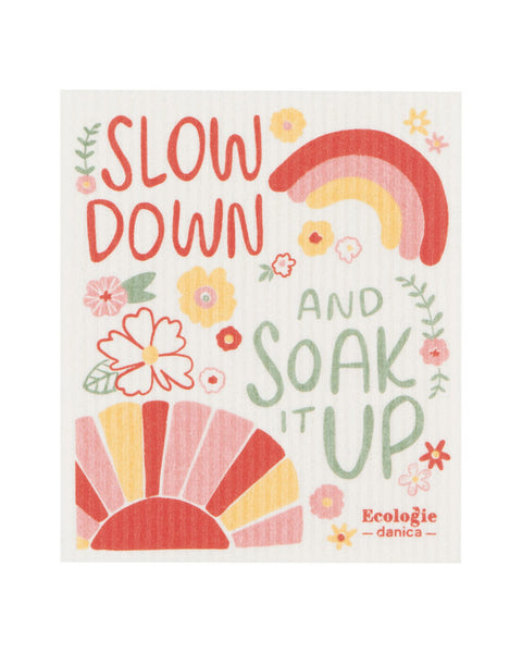 Slow Down Swedish Sponge Cloth - Fair/Square