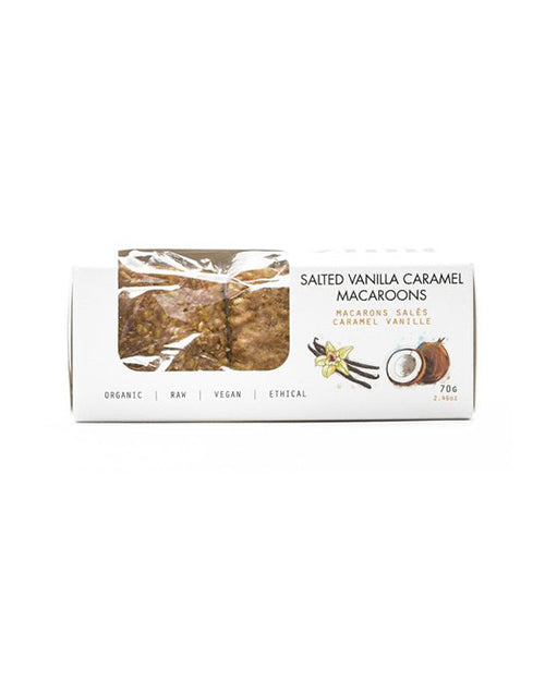 Salted Vanilla Bean Caramel Macaroons - Fair/Square